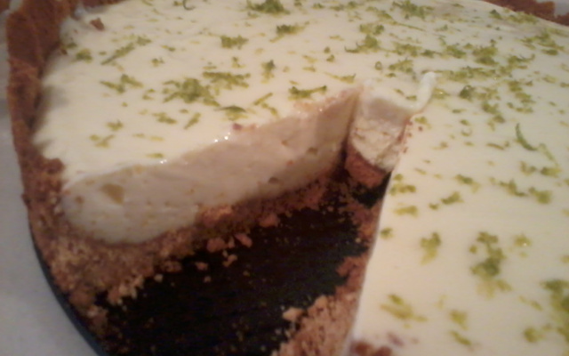 Torta de limão magnífica