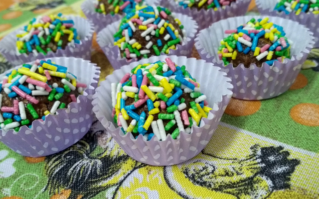 Brigadeiro sem leite condensado