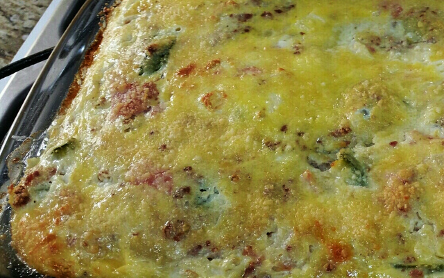 Omelete de forno da Rô