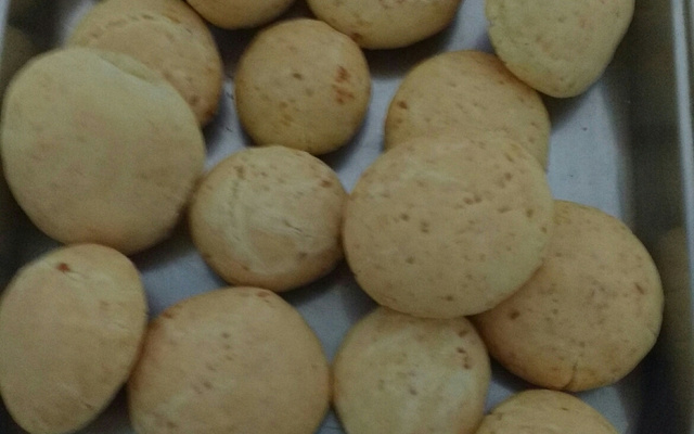 Pão de queijo (3 ingredientes)