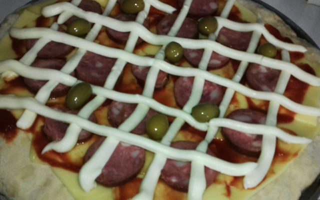 Massa de pizza profissional