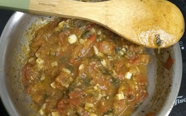 Molho de tomate caseiro