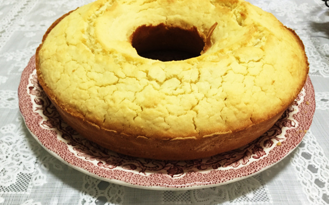 Bolo de flocos de arroz