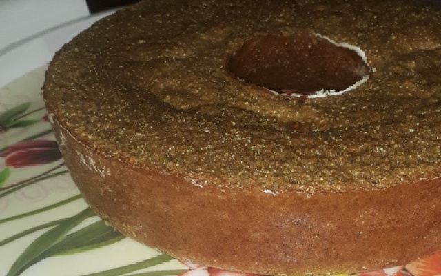 Bolo de laranja integral