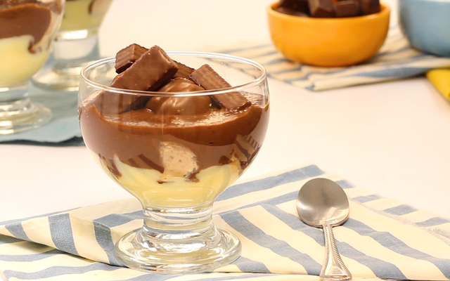 Pavê de Bombom da Pri