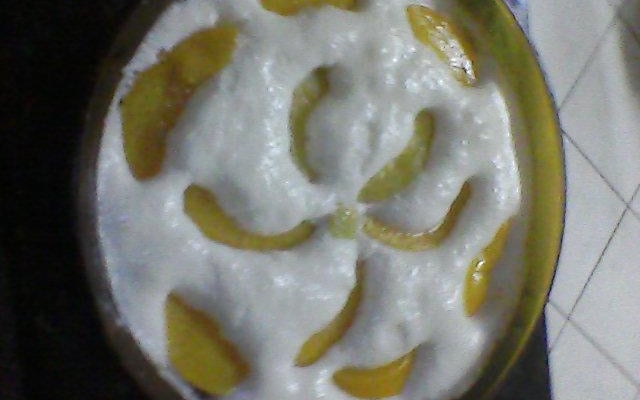 Creme Gelado (maçã ou pêssego)