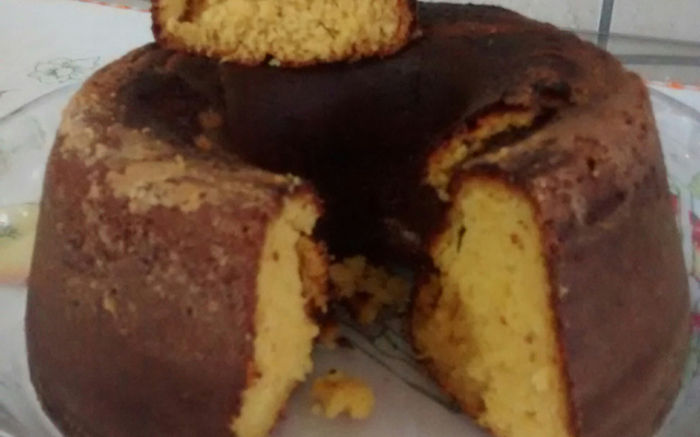Bolo de milho sem farinha de trigo