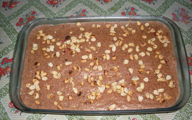 Torta de amendoim