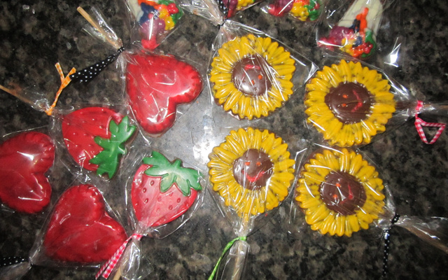 Pirulito de brigadeiro