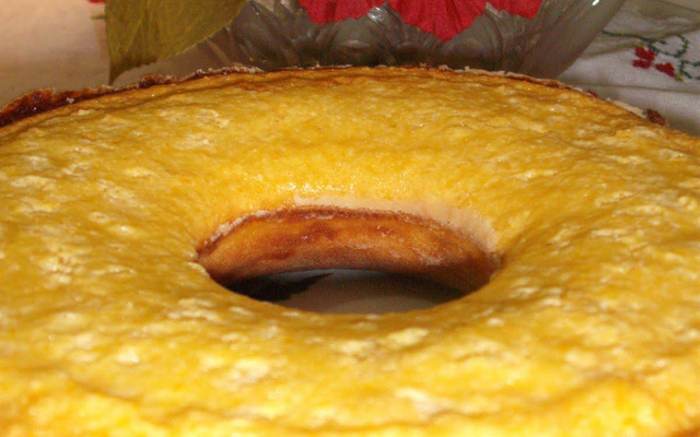 Queijadinha de tabuleiro