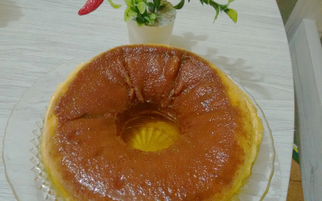 Pudim de milho verde