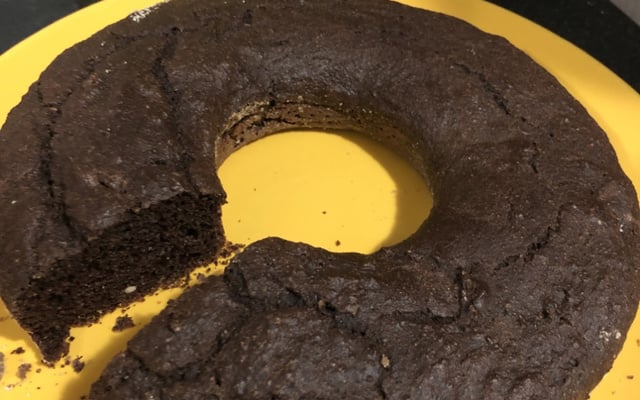 Bolo funcional de chocolate