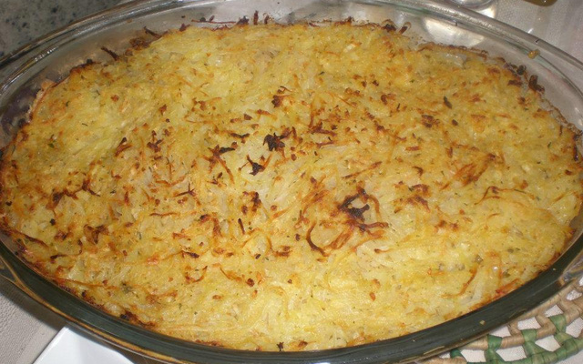 Batata Rosti ao forno ou frita