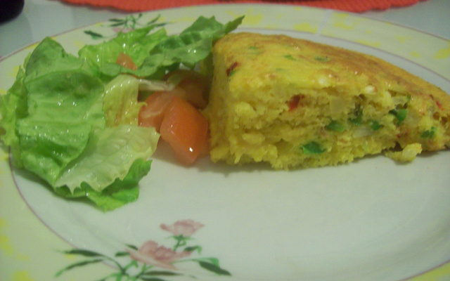 Omelete no forno