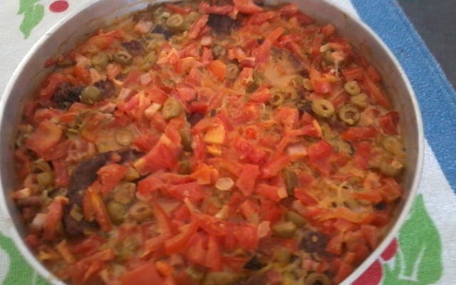 Contrafilé ao molho de cerveja