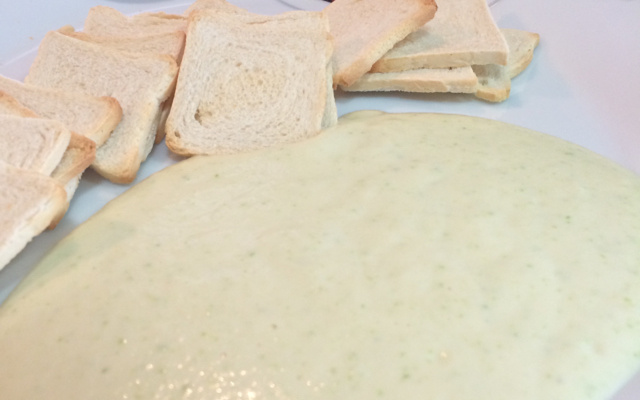 Patê de abobrinha com presunto