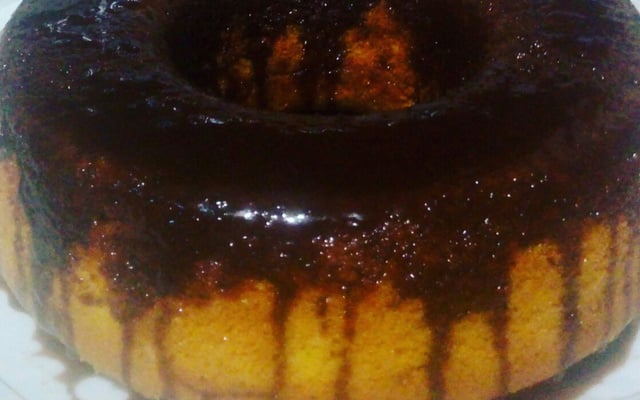 Bolo de cenoura fofinho