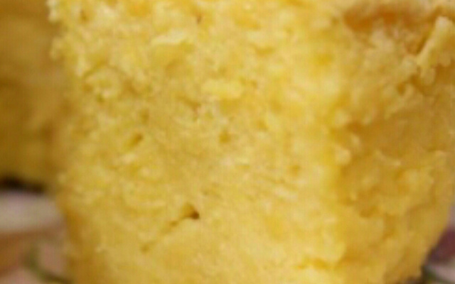 Bolo de milho cremoso delicioso