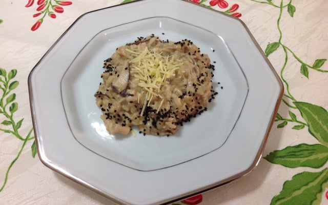 Risoto de Shitake e Shimeji