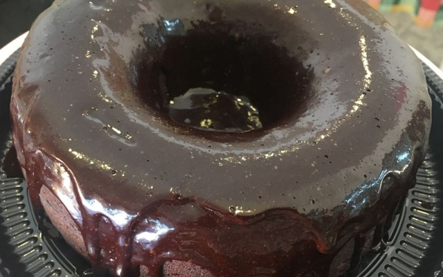 Bolo de chocolate Vegan