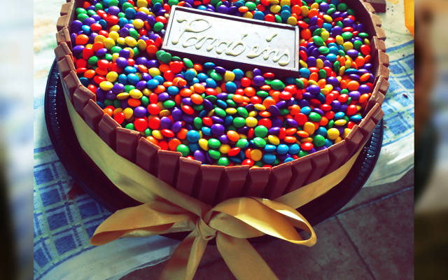 Bolo Kitkat super fácil