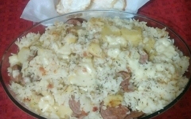 Arroz de panela de pressão