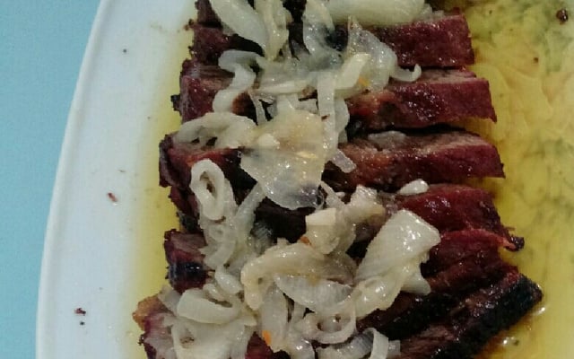 Picanha ao Forno com Sal Grosso