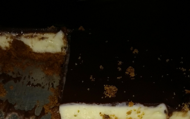 Torta de limão com chocolate da Dani