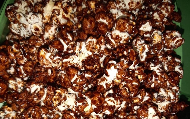 Pipoca de chocolate