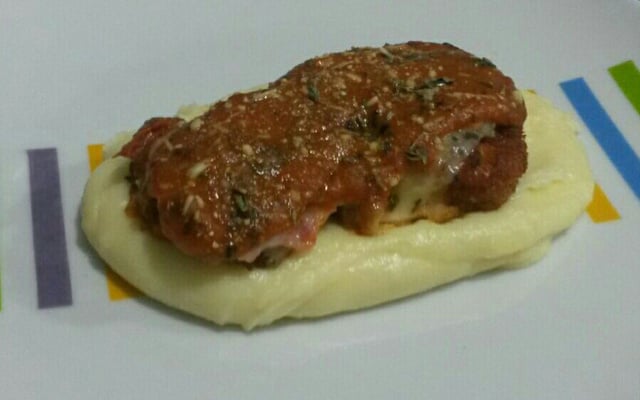 Aligot (purê de batatas com queijo)