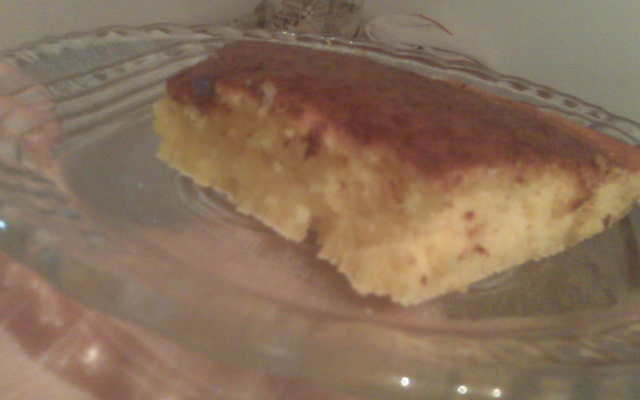 Bolo de milho cremoso - super fácil