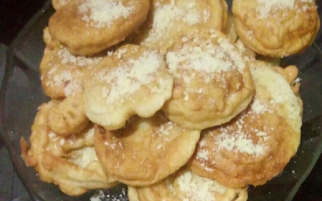 Bolinho de farinha de trigo