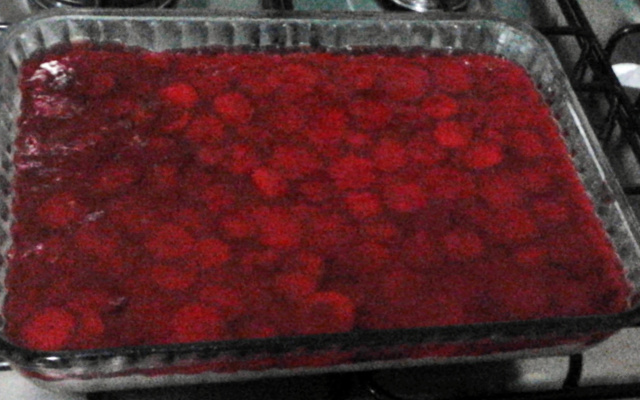 Doce simples de morango