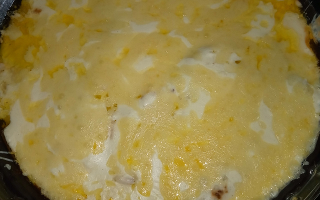 Filé de peixe ao molho branco