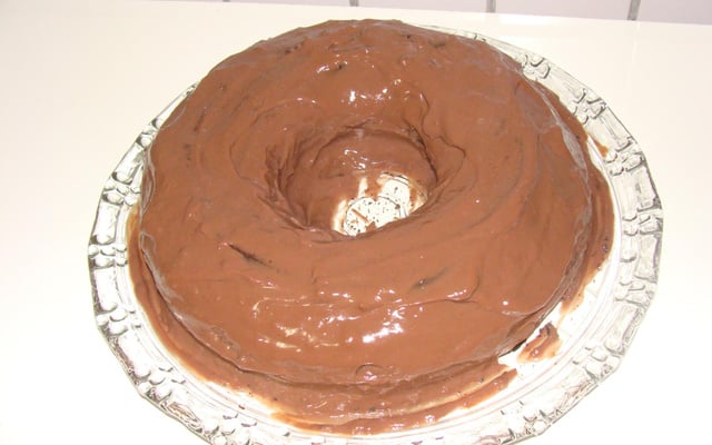 Bolo molhadinho de chocolate light