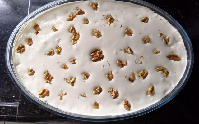 Pavê de leite em pó megabom