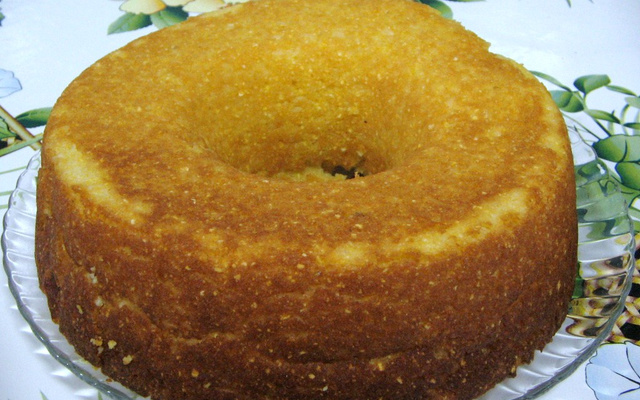 Bolo de fubá sem farinha