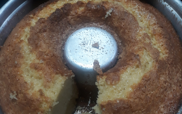 Bolo de iogurte natural