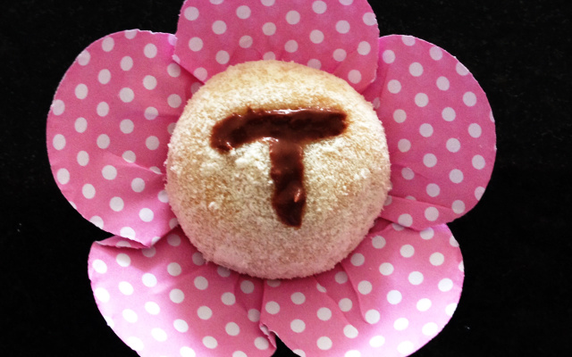 Brigadeiro de leite em pó com creme de avelã