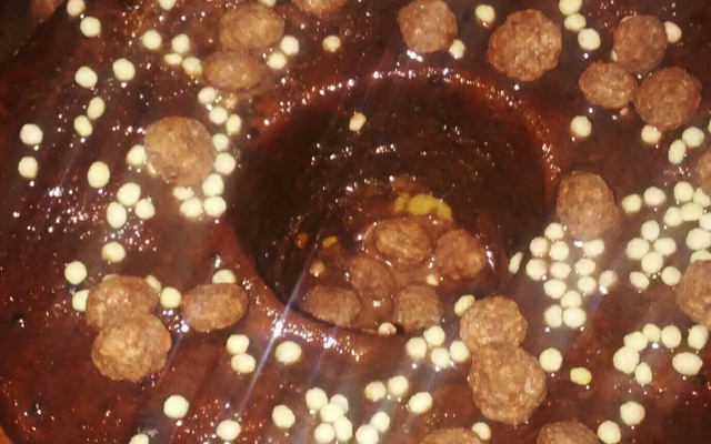 Bolo de cenoura com cobertura brigadeiro