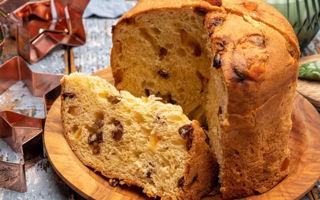 Panetone na airfryer