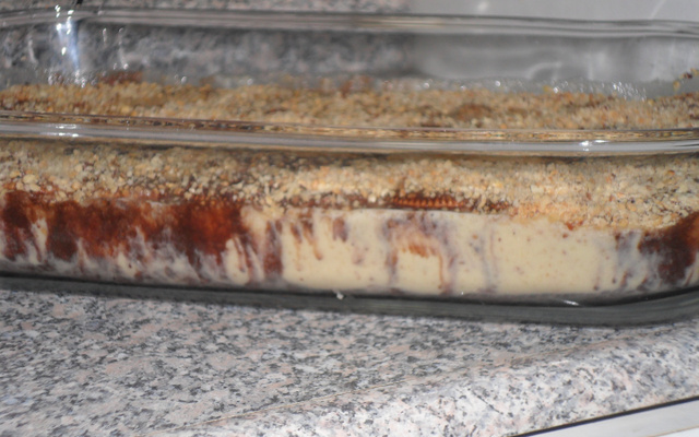 Torta de paçoca (sem uso de fogão)