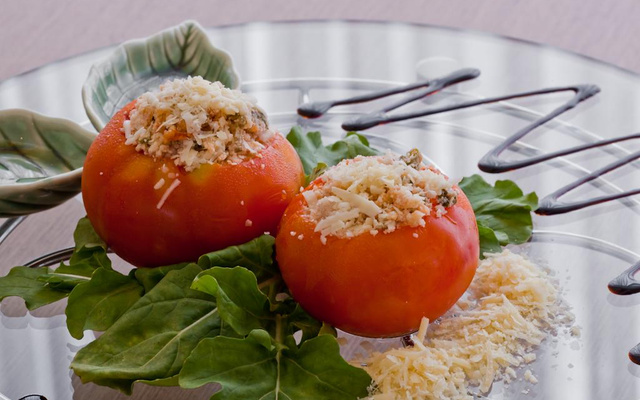 Tomates recheados à moda Rosetti