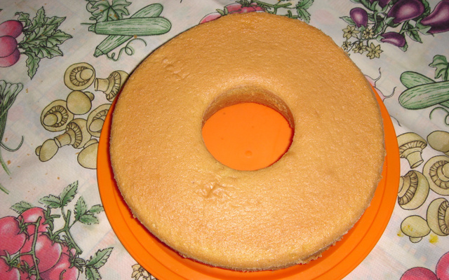 Pão de ló rápido e fácil