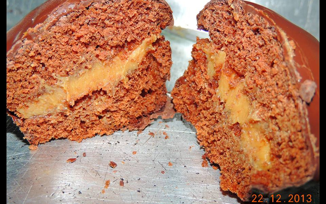 Pão de mel recheado da Zequinha