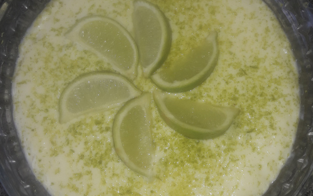 Mousse de limão rápido