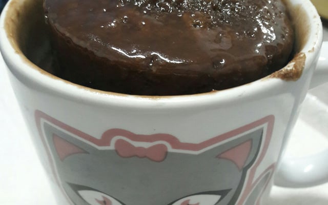 Bolo de caneca sem leite
