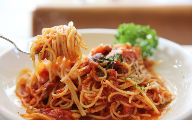 Macarrão com molho rápido