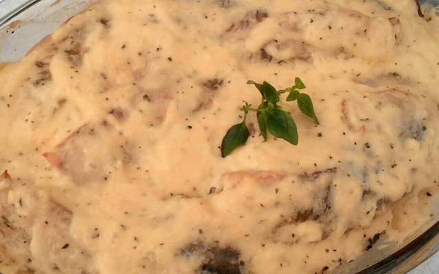 Filé de tilápia assada