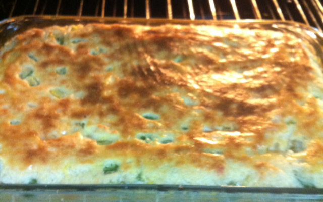 Souflé de abobrinha